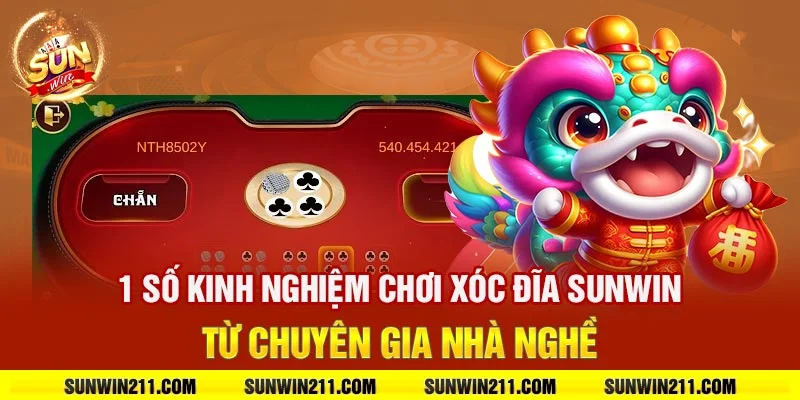 1 số kinh nghiệm chơi xóc đĩa sunwin từ chuyên gia nhà nghề