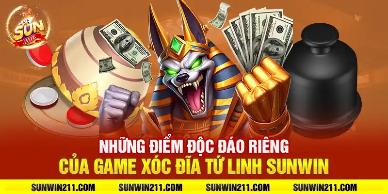 Những điểm độc đáo riêng của game xóc đĩa tứ linh sunwin