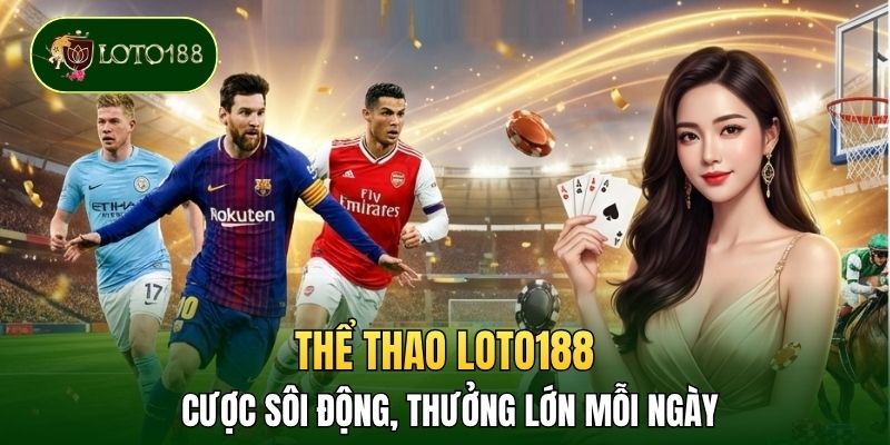 Thể thao LOTO188 cược sôi động, thưởng lớn mỗi ngày